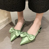 LBSFY  -  Bow Sexy Flats Sandals Women Shallow Dress Shoes Summer Casual Walking Women Shoes 2024 Designer Party Cozy Ladies Zapatillas